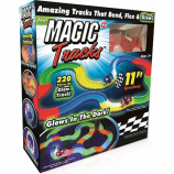 Magic Tracks Glow in the Dark Racetrack - Red Car