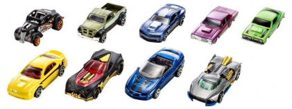 Hot Wheels 9 Car Gift Pack - Colors/Styles Vary