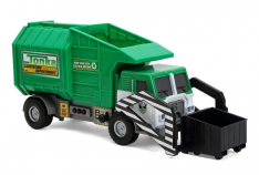 Tonka Mighty Motorized Front Loading Garbage Truck - Green
