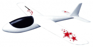 Firefox Toys Foam Glider Plane