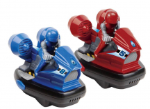 Sharper Image Remote Control Speed Bumper 2 Pack Vehicles - Red and Blue