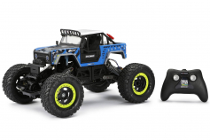 New Bright 1:15 Scale Radio Control Vehicle - Blue 2.4 GHz Ford Bronco Rock Crawler