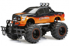 New Bright 1:14 Scale Radio Control Car - Orange/Black Ford F-150