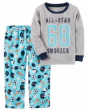 Carter's boy 2-fleece Pajamas