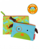 Dual Zippered Organizer Bag Skip Hop Dog