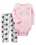 Carter's baby girls 2-Set