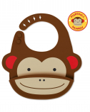 Skip Hop Zoo Monkey Bib Silicone