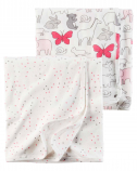 Carter's baby girls 2-Blanket