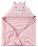 Carter's Baby Girl Bath Towel