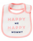 Carter's Baby Girl Bib