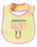 Carter's Baby Girl Bib