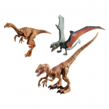 Коллекционный набор - Мир Юрского периода 2 -Павшее королевство -Pteranodon, Dilophosaurus, 2 Gallimimus, Velociraptor & Dimorphodon