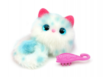 Мягкая игрушка -Пушистик котенок Pomsies - Помси от Skyrocket Pomsies -Pom -Pom -Snowball -Снежок