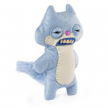 Мягкая игрушка Забавная голубая белка монстр с зубами - Fuggler – Funny Ugly -24 см