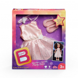 B Friends Shimmer n Sparkle Party Dress Deluxe Fashion Outfit for 18-inch Doll