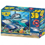 Shark Week - Shark Selfie - 100 Piece 3D Puzzle