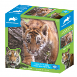 Animal Planet: Tiger - 63 Piece 3D Puzzle