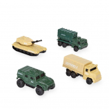 True Heroes Sentinel 1 Die Cast Military Vehicles - 4 Pack