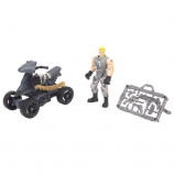 True Heroes Sentinel 1 Action Figures with Vehicles- Smash