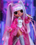 Кукла ЛОЛ LOL Surprise OMG Remix Kitty K Fashion Doll