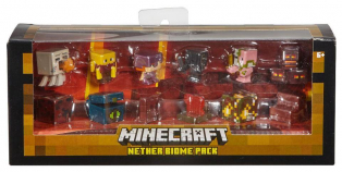 Minecraft Nether Biome 6 Pack Mini Figures