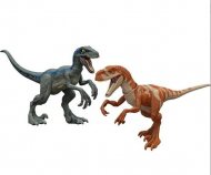 Эксклюзивный набор фигурки динозавр Велоцираптор против Атроцираптор Atrociraptor