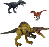 Эксклюзивный набор Jurassic Evolution World Свирепое сражение с новыми фигурками спинозавра, альбертозавра Мир Юрского периода