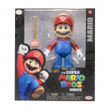 The Super Mario Bros. Movie - 5" Figure Series - Mario Figure with Plunger Accessory The Super Mario Bros. Movie - 5" Figure Series - Mario Figure with Plunger Accessory 