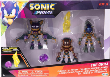 Коллекционный набор фигурок мрачные соники The Grim Sonic Prime