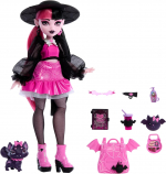 Модная кукла Monster High Дракулаура с питомцем и аксессуарами