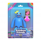 Подвижная фигурка Блу синий с неоновым аксесуаром Радужные друзья Rainbow Friends серия 2