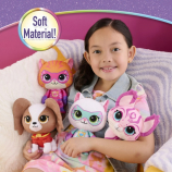 Эксклюзивный набор мягких игрушек Disney Jr. SuperKitties: Битси, Джинни, Вилла и Мистер Щенячьи лапки Супер котята