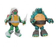 Teenage Mutant Ninja Turtles Minimates Keychains - Ralph and Slash