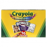 Crayola 96-count Crayons with Built-In Sharpener
