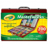 Crayola 200-Piece Masterworks Art Case