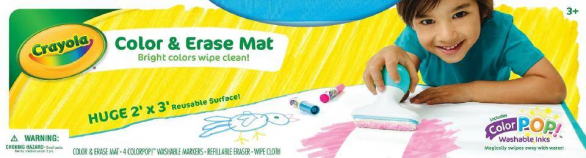 Crayola Color and Erase Mat