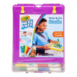 Crayola Color Wonder Mess Free Coloring Set - Stow and Go Purple
