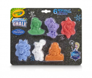 Crayola Disney Frozen Washable Sidewalk Chalk - 6 Pack