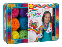 Alex Toys Crochet a Rainbow Scarf Craft Kit