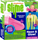 Cra-Z-Art Nickelodeon Slime Neon and Glow Slime Making Kit