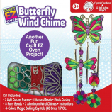 Craft EZ Oven Butterfly Wind Chime Craft Kit