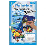 Junior Paint By Number Kit - Sea Life