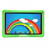 LINSAY 10.1 inch Quad Core Funny Android Tablet - Green Defender Case