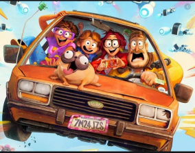 Игрушки из мультфильма Митчеллы против машин (The Mitchells vs The Machines)