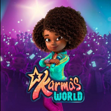 Игрушки из мультфильма Мир Кармы Karma's World