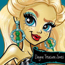 Кукла Монстер Хай Дана -Дэйна Джонс Трежер