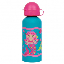 Stephen Joseph 13.5 Ounce Stainless Steel Water Bottle - Mermaid