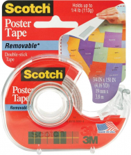Scotch Poster Tape Removable-.75"X150"
