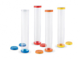Learning Resources Primary Science Sensory Tubes Set - 4 Piece