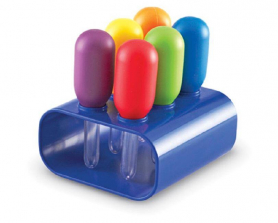 Learning Resources Jumbo Eyedroppers Set Of 6 In A Stand
